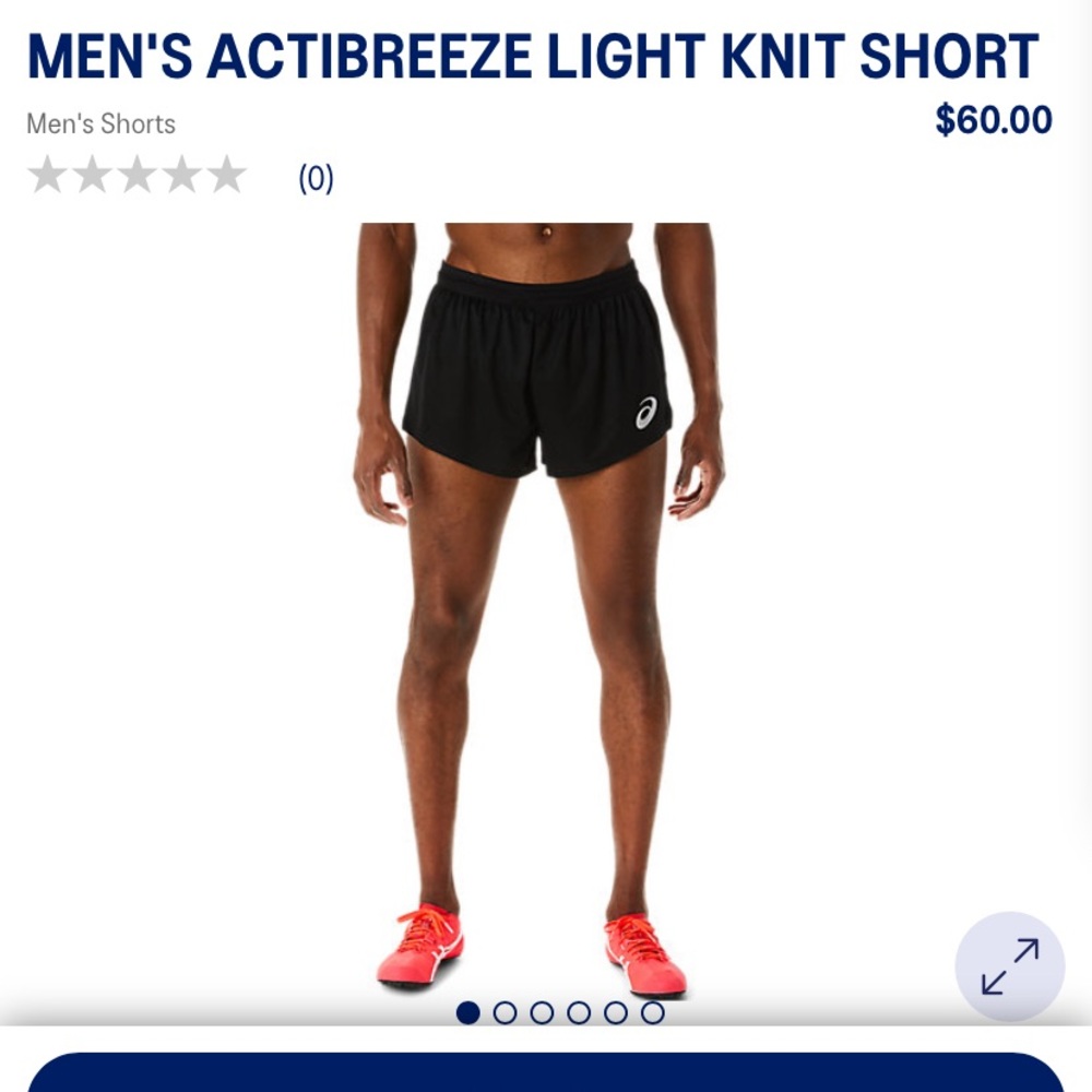 ASICS Actibreeze Running Shorts - Small